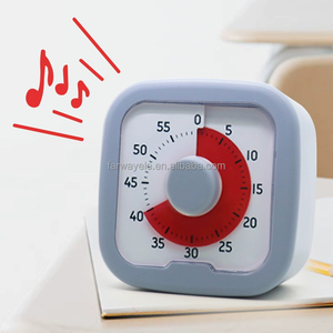 Desk Timer 60-Minuten-Visuelle Timer-Management-Tools mit leiser Bedienung für Kinder und Countdown-Timer für Erwachsene für das Küchen büro - Product Image 5