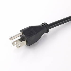 UL listelenen SJT 3PIN 14/3 16/3 18/3 ölçer 15 amper NEMA 5-15P ROJ şerit uç tipi güç kablosu - Product Image 4