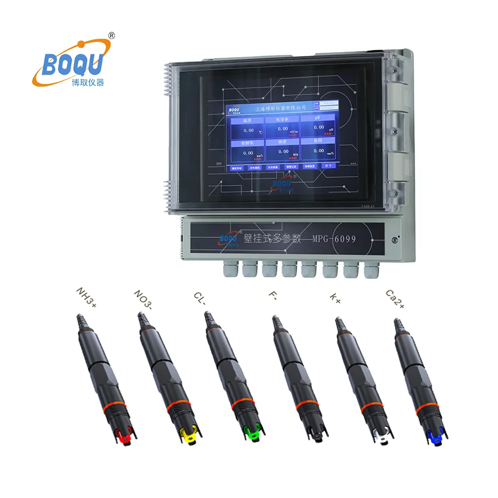 MPG-6099 digitaler Multiparameter-Analysator Digitaler Wasserqualitäts-Ammoniak-pH-Messgerät Prüfgerät-Analysator