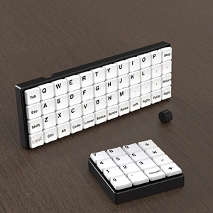 Wired Mechanical Mini Number Keypad16-<strong>Key</strong> <strong>Numeric</strong> Keypad Shaft Suitable for Finance, Business Keypad Laptop Digital <strong>Keyboard</strong> - Product Image 3