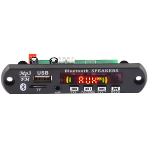12 В usb fm MP3-плеер декодер модуль usb sd mp3 bluetooth плеер модуль - Product Image 3
