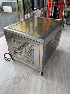 小規模化粧品製造会社向けのペースト液体急速凍結および凝固装置の凍結プラットフォーム - Product Image 3