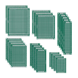 Akıllı elektronik DIY PCB kartı 6 boyutları evrensel çift taraflı kaynak için PCB kartı DIY kitleri, kalay kaplama, deliklerden - Product Image 1