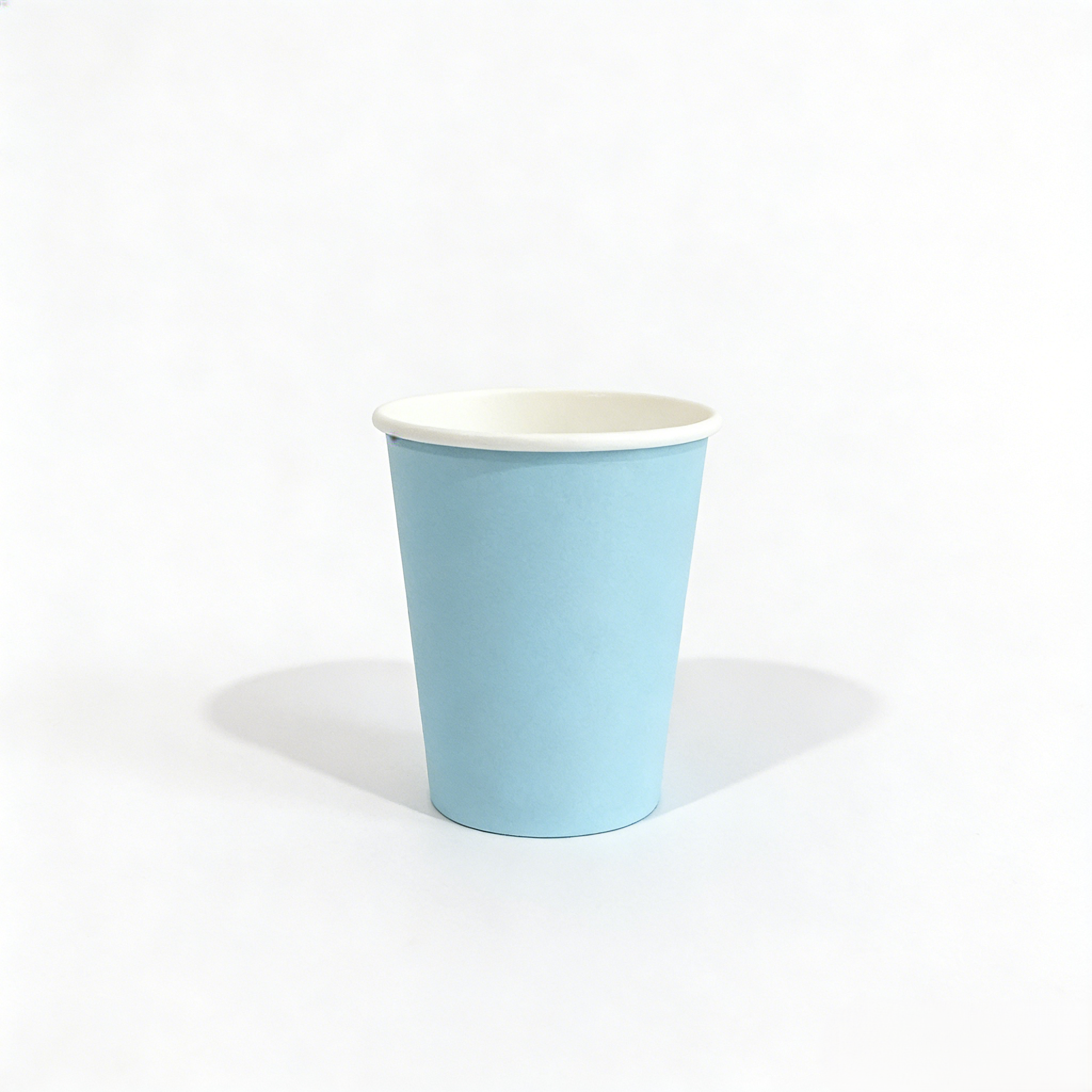 Vaso de papel de 9 oz * 10 unidades * Azul