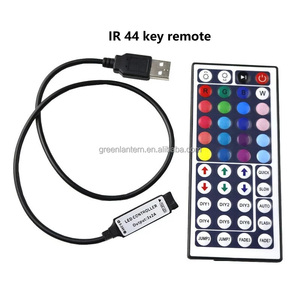 DC 5 В USB мини RGB светодиодный контроллер беспроводной RF 17key IR 24key 44key 3 кнопки для RGB Светодиодные полосы подсветки светодиодный модуль неоновые огни