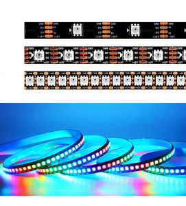 DC 12V 4Pins WS2815 (WS2812B WS2813 Updated) RGB Pixel <strong>LED</strong> Strip Individually Addressable <strong>LED</strong> Dual-Signal 30/60/144 <strong>LEDs</strong>/Pixel/m - Product Image 5
