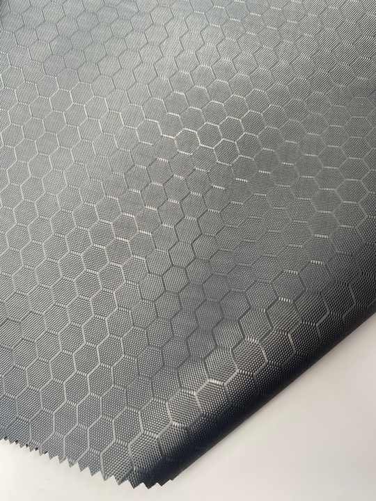 200D Ripstop Pu Coating Nylon Oxford Diamond Pac Melting Glue Bonding Fabric with High Strength Yarn