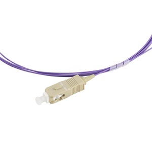 Özelleştirilmiş Multimode OFNP/OFRP SC Upc Fiber optik Pigtail 1 çekirdek ODF Fibra optik kablo 4G Wi-Fi 3G ağları için özel uzunluk