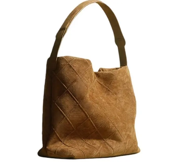 2023 Новая модная нишевая дизайнерская винтажная роскошная сумка на плечо большого размера для женщин