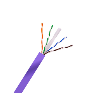 AMPXL 4对实心导体CE ROHS聚氯乙烯和LSZH护套室内5e Cat6 FTP STP局域网以太网电缆 - Product Image 5