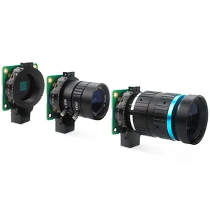 Modulo fotocamera Raspberry Pi HQ 12.3 Megapixel Sony IMX477 sensore con messa a fuoco posteriore regolabile 6mm CS / 16mm C-mount per 4B/3B + - Product Image 1