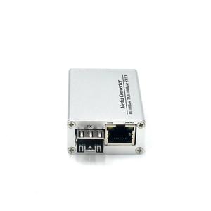 Convertidor de medios Ethernet rápido de 10/100Mbps Convertidor de fibra compacta a Ethernet con 1 puerto RJ45 para soluciones de extensión de red - Product Image 4