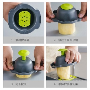 ホットキッチンガジェットハンドヘルドクイックマニュアル多機能ベジカッターベジタブルチョッパー - Product Image 5