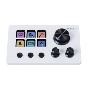 Factory Direct Desktop <strong>Controller</strong> LCD Macro <strong>Keyboard</strong> 6-<strong>keys</strong> 3 Knob DIY Programmable <strong>Keyboard</strong> Supports Windows and Mac OS - Product Image 1