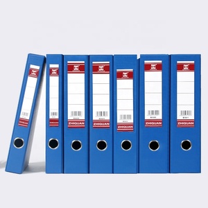 クリップデータボックス付き事務用品卸売ファイルボックスa4磁気ボタンファイルボックス - Product Image 1