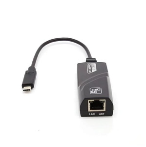 ความเร็วสูง 100/1000m Gigabit USB-C USB 3.1 ประเภท C ตัวผู้ถึงอะแดปเตอร์เครือข่าย Ethernet LAN - Product Image 2