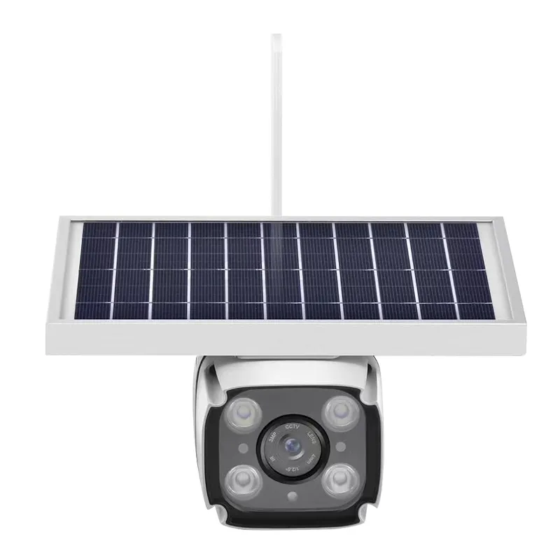 factory Wholesale 4G Lte Solar IP67 Waterproof Camera Outdoor HD Video Night vision Wire Free Rapid Cooling camera for orchard