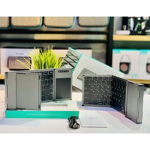 Hot Selling Universial Portable Folding Wireless <strong>Keyboard</strong> With Touchpad Foldable <strong>Keyboards</strong> for <strong>Android</strong> Tablets Phone - Product Image 4