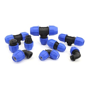 חם מוכר מערכות השקיה hdpe pn16 אינסטלציה מתאים חוט 20 כדי 110 מ "מ כדור המסתם צינור hdpe הולם