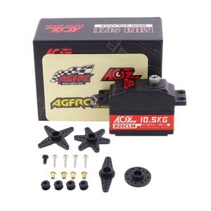 AGFRC B26CLM V2 высокий крутящий момент 10,5 кг 0,08 сек, быстрая скорость, цифровой программируемый, Небольшой серводвигатель, титановая Шестерня 1/12 мини радиоуправляемых автомобилей - Product Image 5