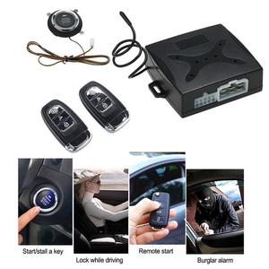 Sistema de alarma de coche PKE Kit de encendido de arranque a presión con botón de arranque remoto para parada de arranque del motor - Product Image 3