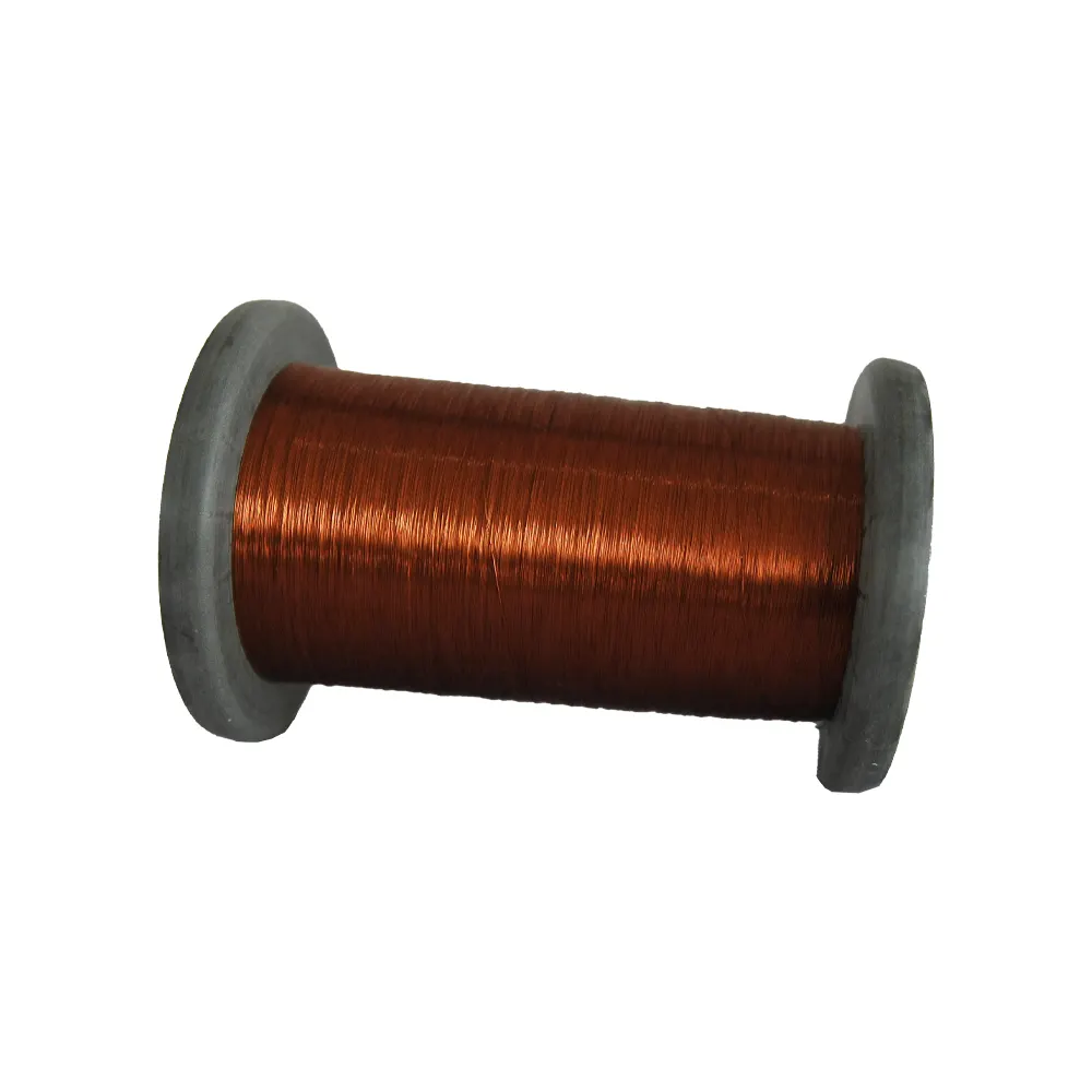 Cable magnético de cobre esmaltado de buena calidad para ventilador de motor Bobina de voz de alambre de bobinado de cobre 16 18 20 22 24 26 AWG Fabricante de calibre