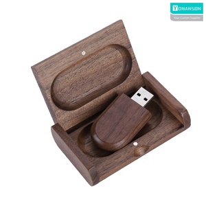 Wooden USB 3.0 <strong>Flash</strong> Drive with Box High <strong>Speed</strong> USB <strong>Memory</strong> Stick Customized Logo Pendrive Wholesale - Product Image 3