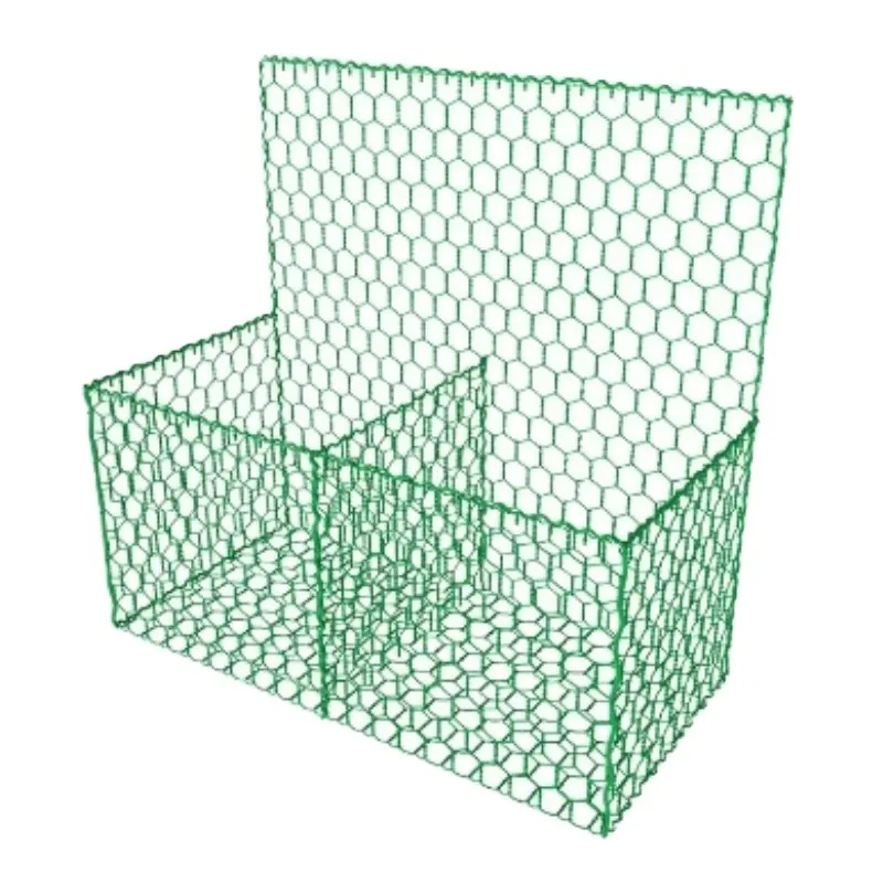 2024 pvc coated galvanized hexagonal mesh welded gabion cases