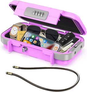 כספת ניידת לחוף הים, עמידה למים, נגד גניבה, לאחסון טלפון, ארנק ומפתחות - Product Image 3