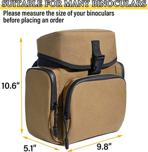 Túi Đệm Bảo Vệ Chống Nước Túi Đeo Ngực Cho Ống Kính Viễn Vọng Có Dây Đeo Vai Có Thể Điều Chỉnh Dây Đeo Túi Hai Mắt - Product Image 2