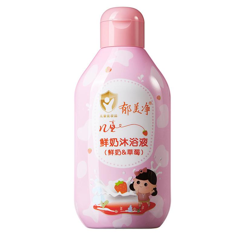 200g Gel de Baño Infantil con Leche Fresca (Leche Fresca y Fresa)