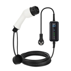 Elektrikli araç 16a akım değiştirilebilir taşınabilir Evse tipi 1 elektrikli araç şarj cihazı yeni enerji elektrikli araçlar için uygun - Product Image 5
