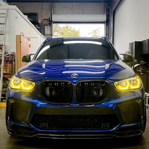 X5 X6 สีเหลืองCSLไฟวิ่งกลางวันLEDบอร์ดชิปชุดสําหรับBmwสีเหลืองDRL G05 G06 F95 X5M F96 X6M 2020-2021 - Product Image 3