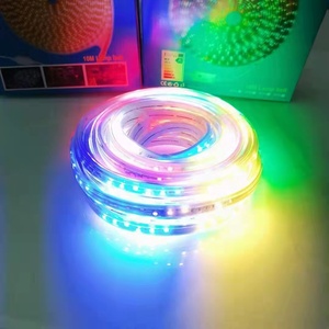 WiFi Tuya IP20 12V 10m 5050 RGBアプリコントロールAlexaGoogle音声起動スマートLEDライトストリップ - Product Image 3