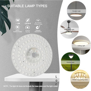 CE <strong>ERP</strong> ETL High Quality Ceiling <strong>Light</strong> LED Module 12W 18W 24W Magnetic Fan <strong>Light</strong> Replace <strong>Light</strong> Source
