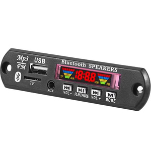 Новый 5 В/12 В FM радио MP3-плеер плата bt MP3 комплект аудио декодер Модуль платы - Product Image 3