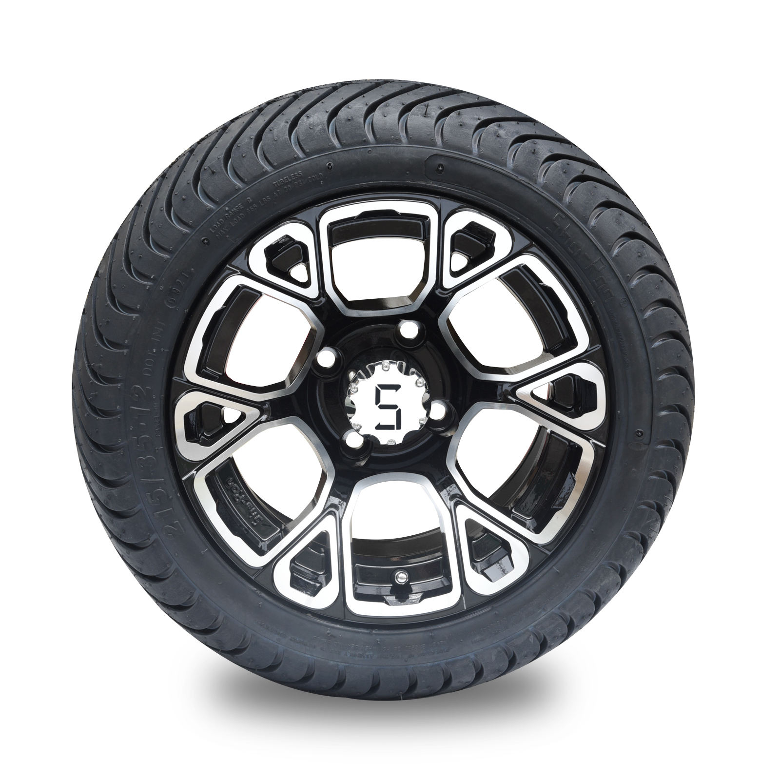 กลึง/สีดำเงา