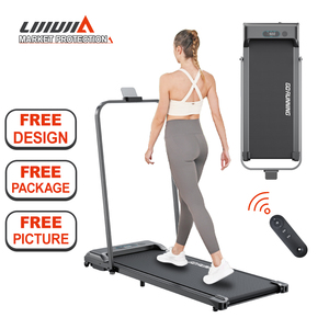 Lijiujia Slim Smart Foldable Walking <strong>Running</strong> Jogging Exercise <strong>Running</strong> Machine for Home Office Treadmill - Product Image 1