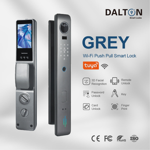 DALTON P60 1080P HD Video kamera geniş görüş akıllı kapı kilidi yüz tanıma Wi-Fi itme çekme akıllı kilit - Product Image 4