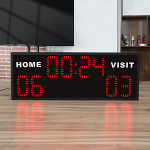 CHEETIE CP100 Led Digital Electronic Score Display orologio da calcio da basket tabellone segnapunti a LED con orologio da tiro - Product Image 6