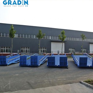Customized Mobile <strong>Loading</strong> <strong>and</strong> <strong>Unloading</strong> <strong>Platform</strong> 8 Ton Capacity Dock Ramp for <strong>Warehouse</strong> Adjustable <strong>Loading</strong> Ramp