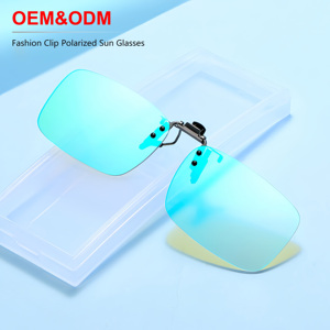 Kẹp trên lật lên cho kính theo toa kính râm mù màu yếu điều chỉnh daltonism đỏ xanh mù Kính mắt - Product Image 1