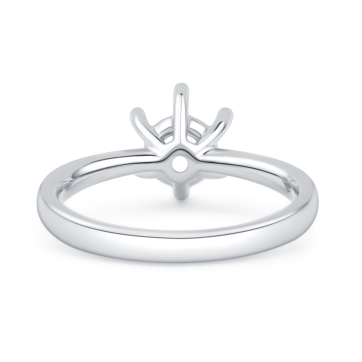18K White Gold