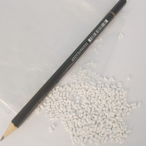 Masterbatch blanco de dispersión estable de fábrica de China, lote maestro Tio2