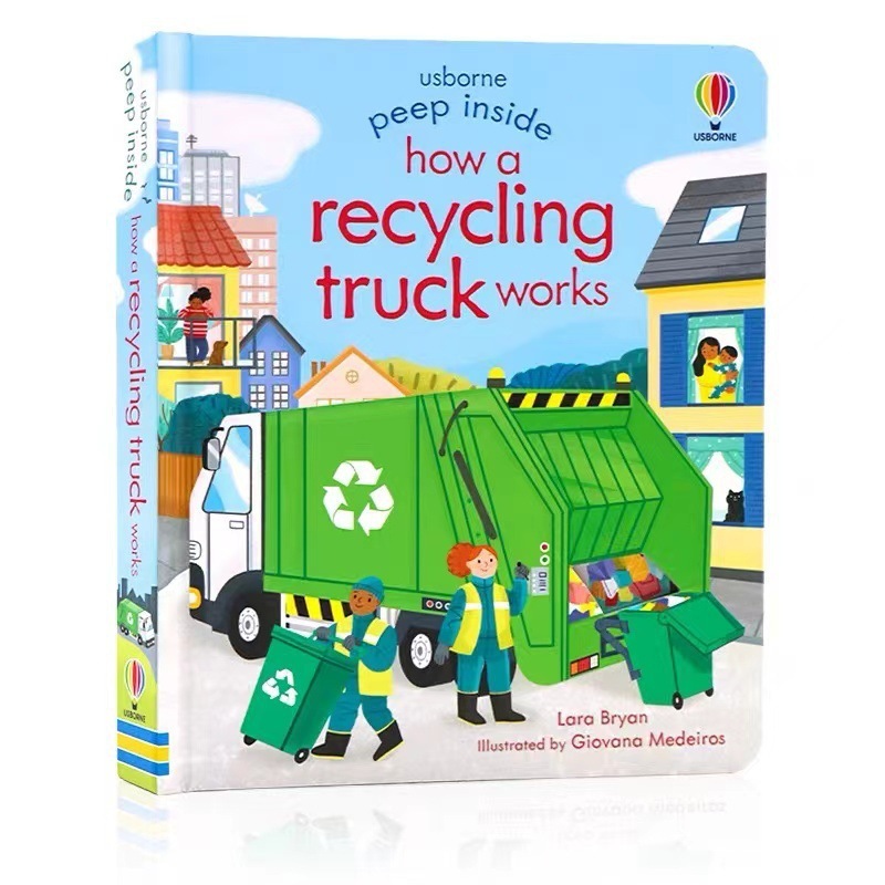Hole-in-the-wall garbage truck
