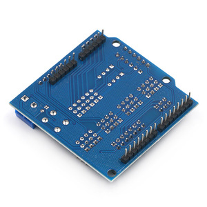 Placa de expansión Sensor Shield V5.0 para UNO MEGA R3 V5 para bloques de construcción electrónicos Arduino de piezas de robot