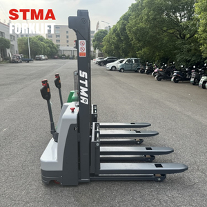 STMA 1500kg 2000kg電動スタッカー<span class=keywords><strong>2</strong></span>トンフォークリフト5500mmリフティング高さ