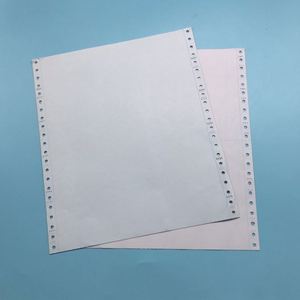 Papel continuo sin carbón para impresora de matriz de puntos Papel de impresión de computadora Azul