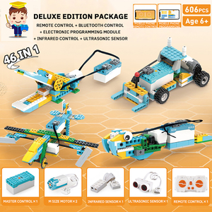 Rompecabezas de aprendizaje de Robot, Kit de entrenamiento lógico, modelo de programa de prueba 9686, juguete educativo de bloques de construcción electrónicos de Ciencia - Product Image 6
