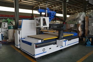 Multifunción 3 máquina Cnc cuchillo oscilante V corte CCD Cámara madera Cnc Router CA-1325 - Product Image 4